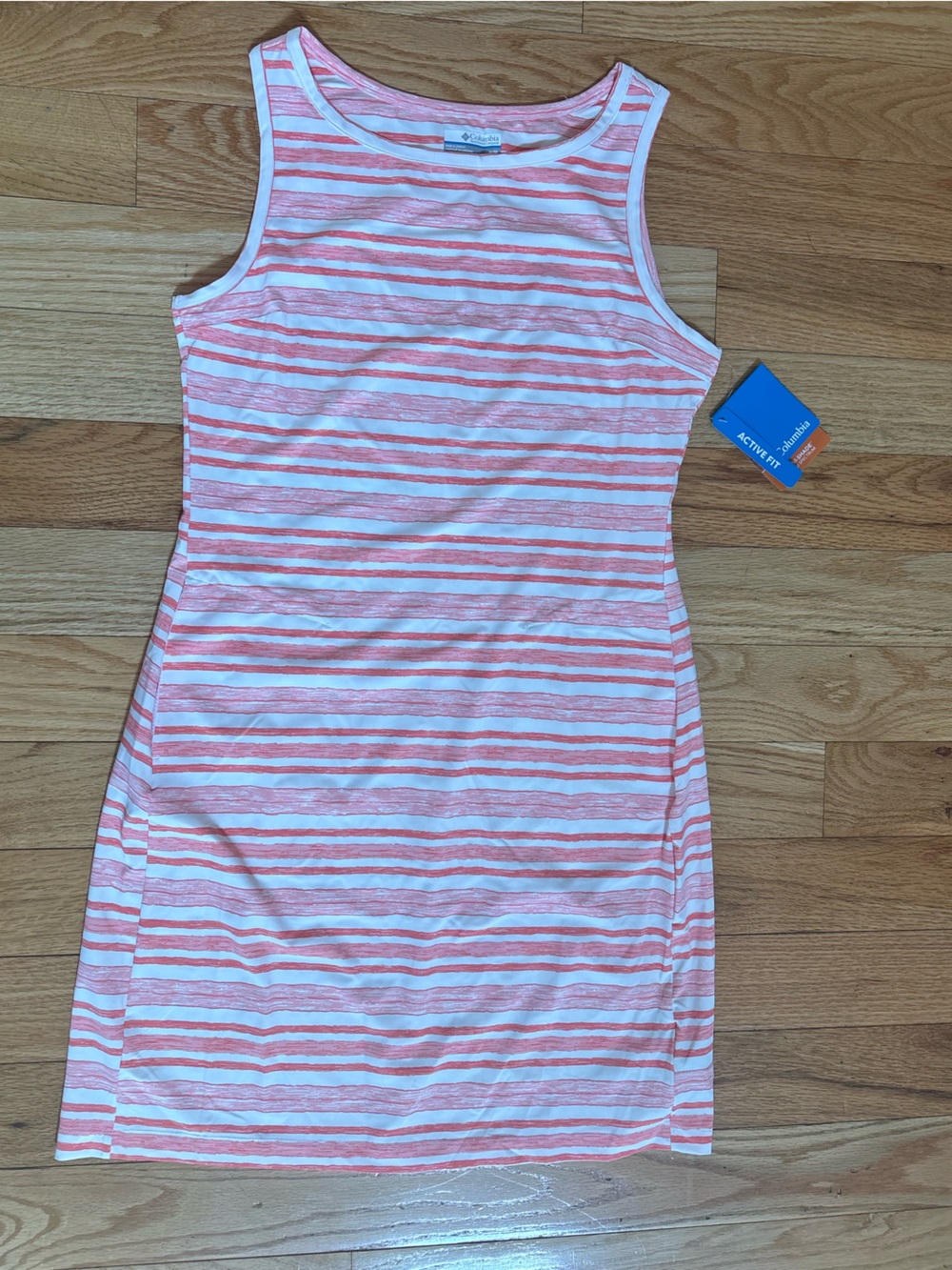 Columbia Striped Active Tank Top Dress